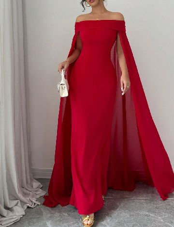 Rochie lunga SHEIN, rosu