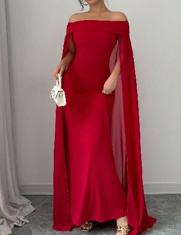 Rochie lunga SHEIN, rosu