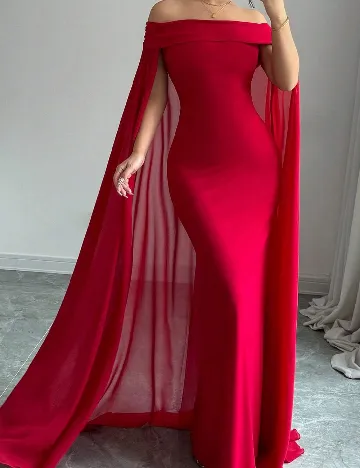 Rochie lunga SHEIN, rosu