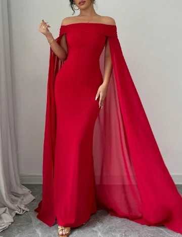 Rochie lunga SHEIN, rosu