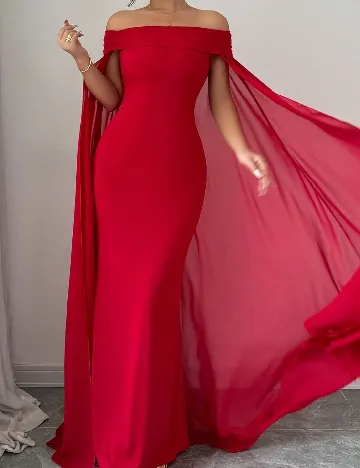 Rochie lunga SHEIN, rosu