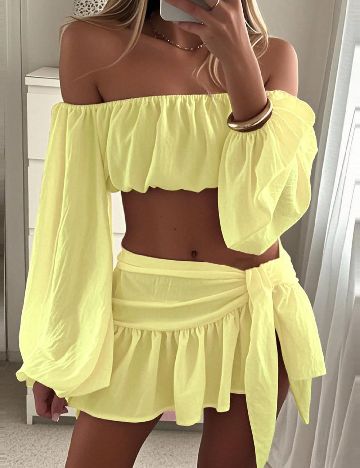 Compleu SHEIN, galben