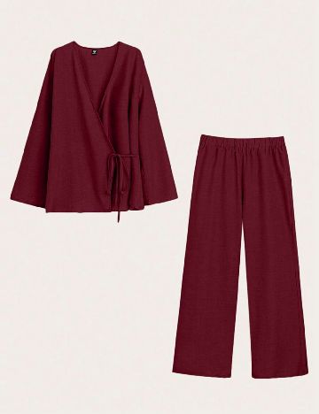 Compleu SHEIN CURVE, visiniu