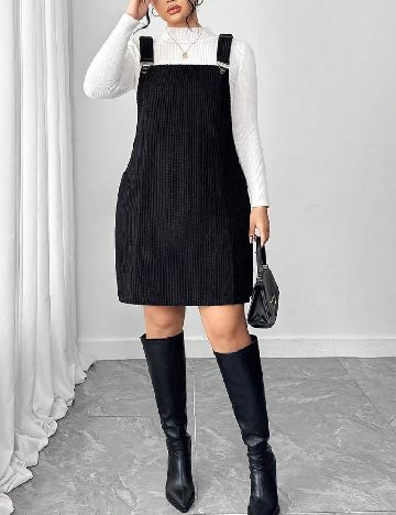 Rochie scurta SHEIN CURVE, negru