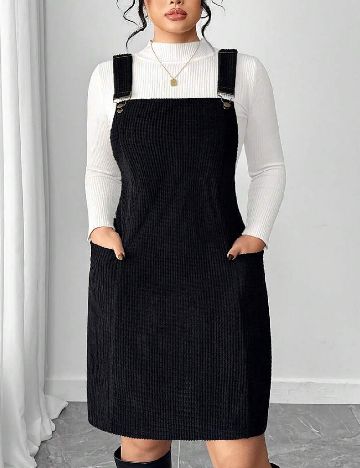 Rochie scurta SHEIN CURVE, negru