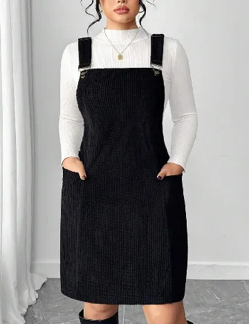 Rochie scurta SHEIN CURVE, negru