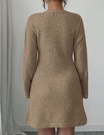 Rochie scurta SHEIN, maro