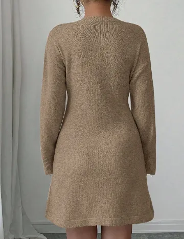 Rochie scurta SHEIN, maro