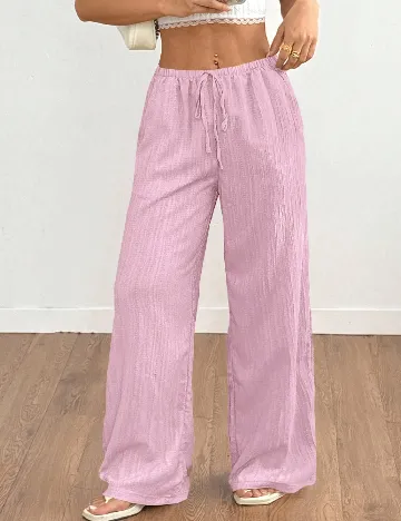 Pantaloni SHEIN, roz