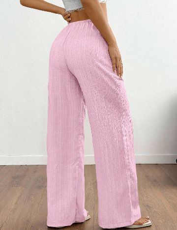 Pantaloni SHEIN, roz