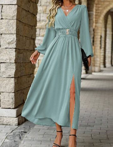 Rochie lunga SHEIN, albastru