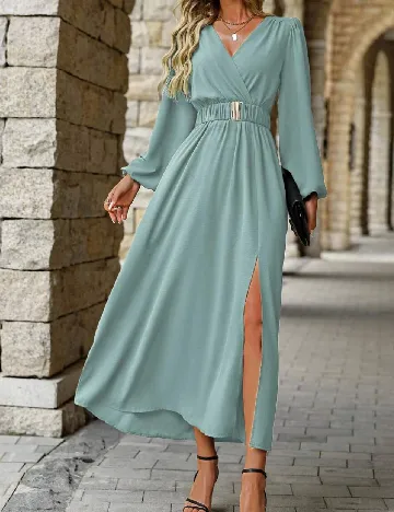 Rochie lunga SHEIN, albastru