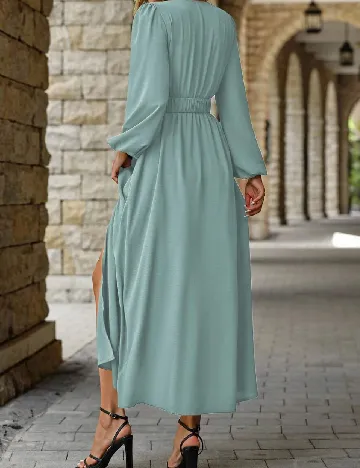 Rochie lunga SHEIN, albastru