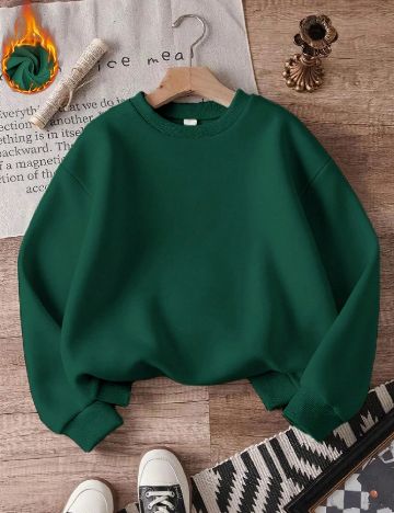 Bluza Oversize SHEIN, verde