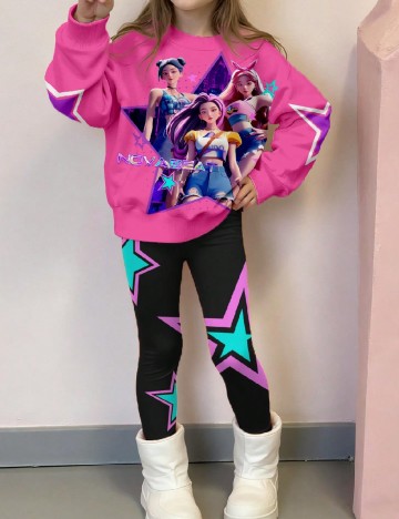 Compleu Shein Kids, mix culori