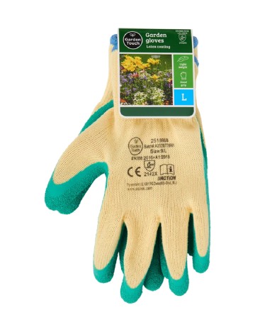 Manusi pentru gradinarit Garden Touch, verde