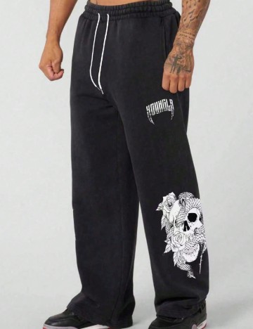 Pantaloni SHEIN, negru