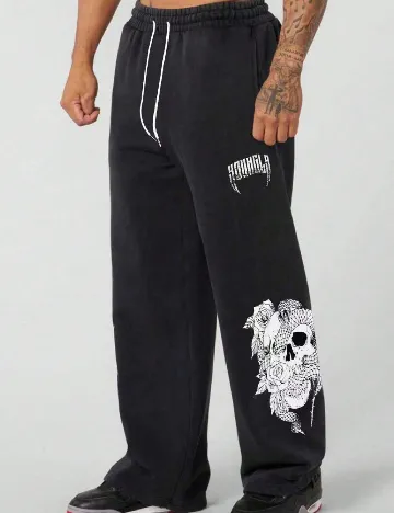 Pantaloni SHEIN, negru