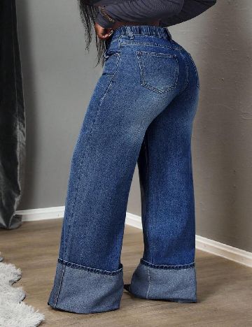 Blugi SHEIN CURVE, albastru