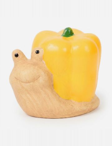 Accesoriu decorativ ACTION, galben/bej