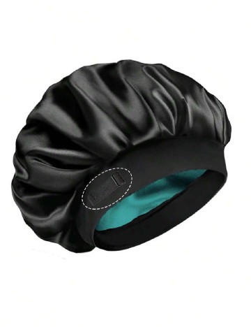 Boneta SHEIN, negru/turcoaz