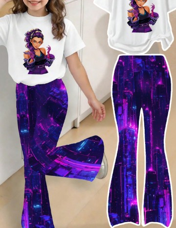 Compleu Shein Kids, mix culori