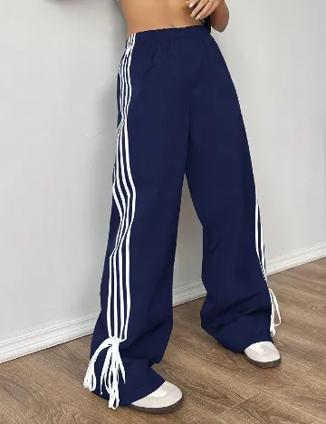 Pantaloni SHEIN, bleumarin