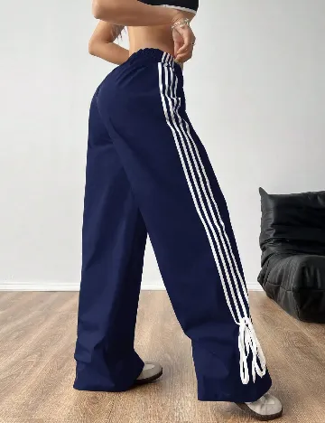 Pantaloni SHEIN, bleumarin