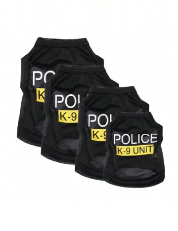 Haina pentru caini SHEIN, negru