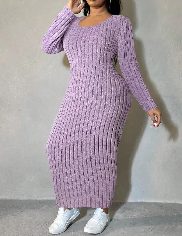 Rochie lunga SHEIN CURVE, mov