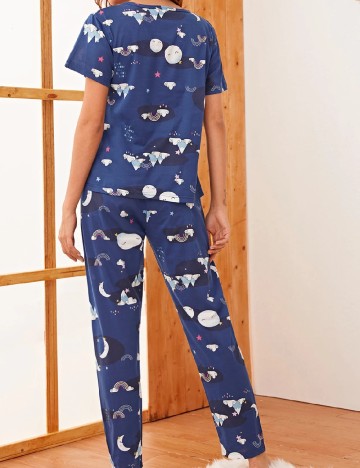 Pijama SHEIN, bleumarin