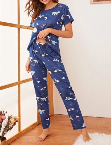 Pijama SHEIN, bleumarin