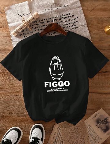 Tricou SHEIN CURVE, negru