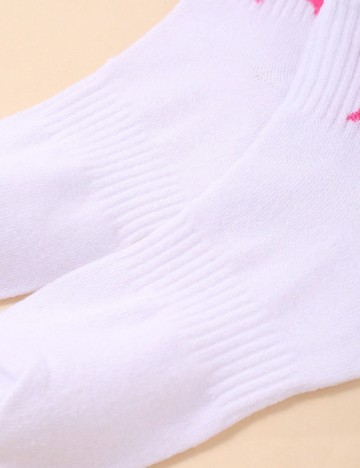 Set sosete 5 perechi Shein Kids, alb