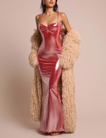 Rochie lunga SHEIN, rosu