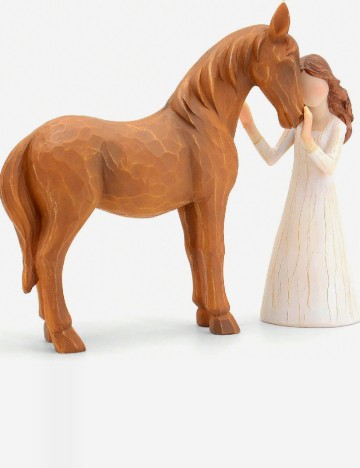 Accesoriu decorativ SHEIN, maro/alb