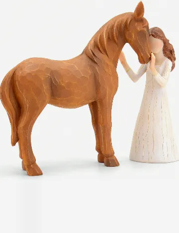 Accesoriu decorativ SHEIN, maro/alb