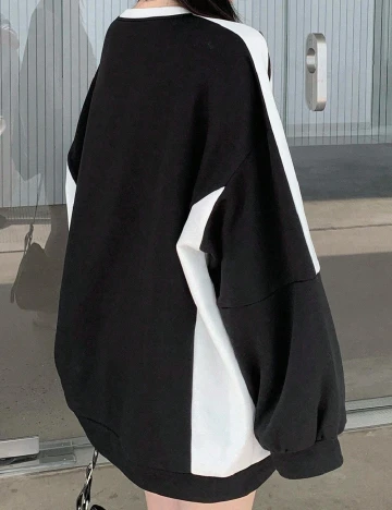 Bluza Oversize Dazy, negru