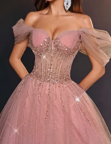 Rochie lunga SHEIN, roz