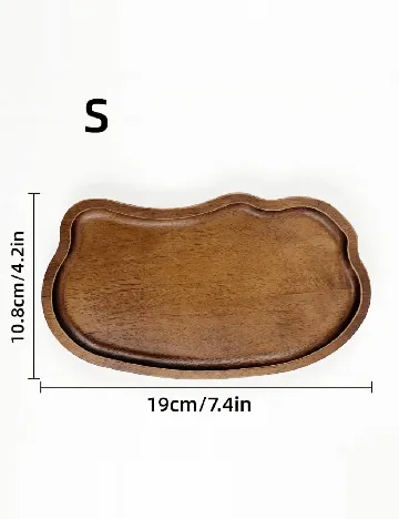 Tava decorativa SHEIN, maro