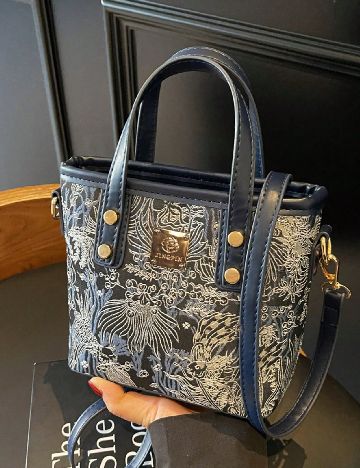 Geanta SHEIN, bleumarin