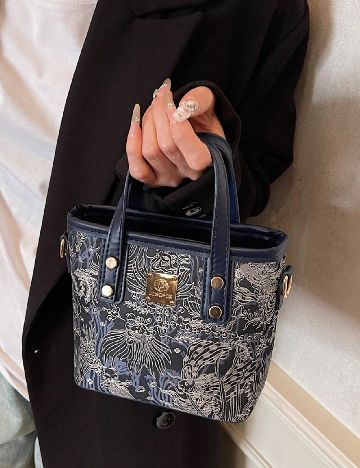 Geanta SHEIN, bleumarin