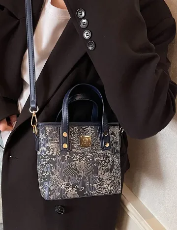 Geanta SHEIN, bleumarin