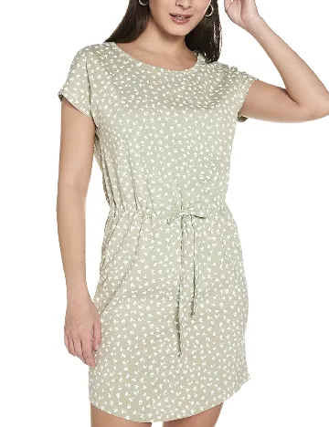Rochie scurta Only, verde