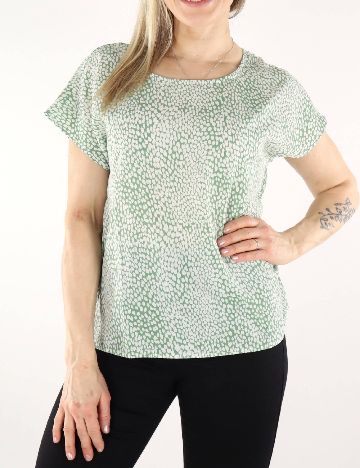 Bluza Jacqueline de Yong, verde