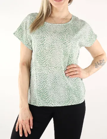 Bluza Jacqueline de Yong, verde