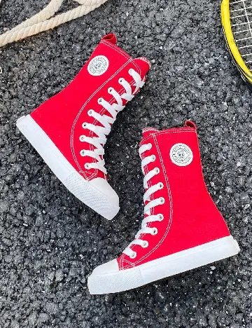 Tenisi Shein Kids, rosu