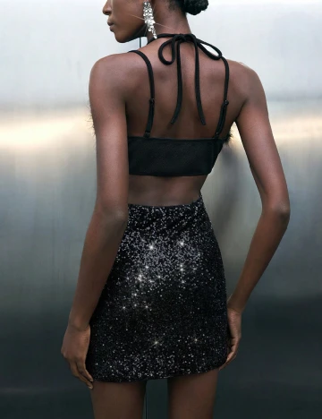 Rochie scurta SHEIN, negru