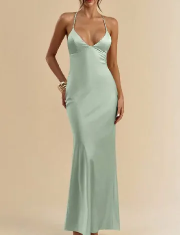 Rochie lunga SHEIN, verde