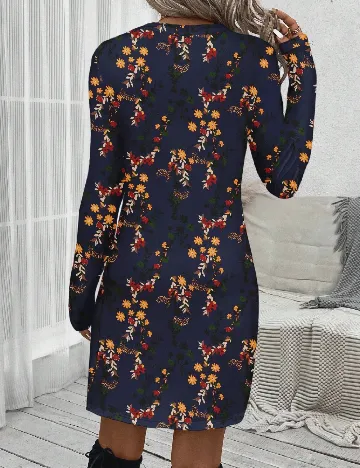 Rochie scurta SHEIN, bleumarin